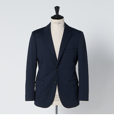 メランジ ハニカム 2ボタンジャケット<A DAY IN THE LIFE>