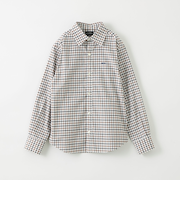 チェックシャツ ロングスリーブ / キッズ 140cm-160cm