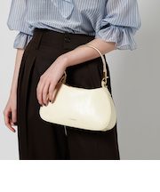 ＜LE VERNIS＞アーチ ハンドル チェーンバッグ -2WAY-