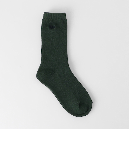 ロゴ リブ クルーソックス / 靴下 / キッズ  20cm-22cm