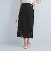 レース セミタイト スカート