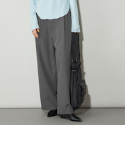 ＜CITEN＞サスペンダーワイドパンツ