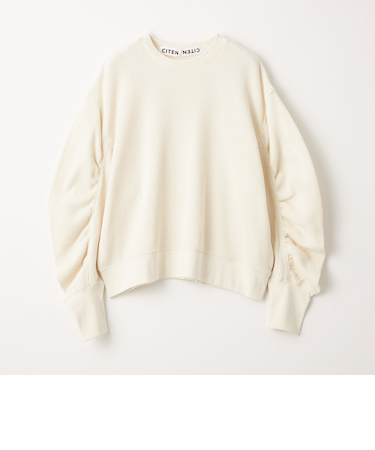 <CITEN>ソデギャザーワッフルロンT