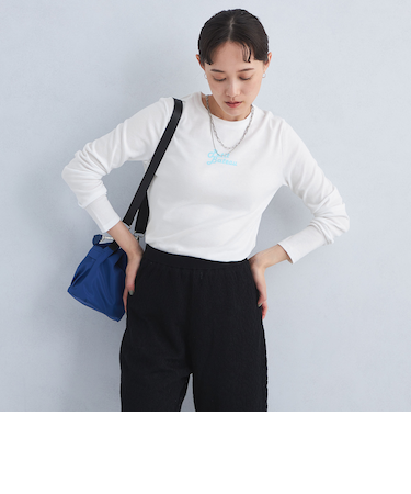 【別注】<PETIT BATEAU>プリント ロングスリーブ Tシャツ
