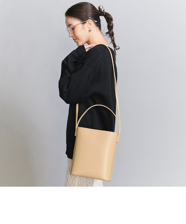 <YAHKI>ソフトレザー ショルダーバッグ -2WAY-