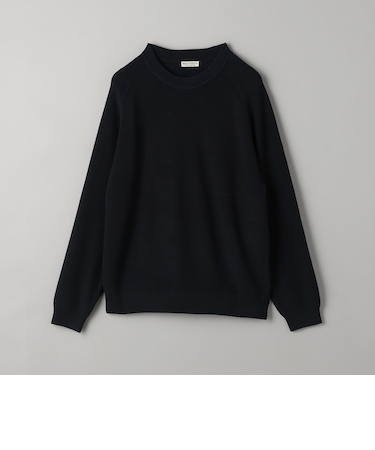 ライト クリスピー アゼ クルーネック ニット ‐ウォッシャブル‐