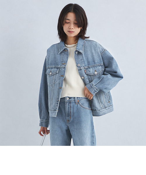 AEWEN MATOPH＞デニム ショート ブルゾン ネイビー｜ユナイテッド