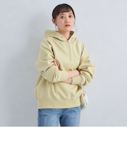 ハーフジップ フーディ スウェット