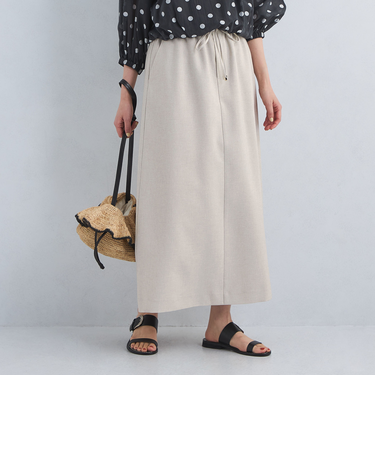 ［size SHORTあり］スラブオックス ナロー フレア スカート