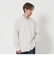 シャドー ストライプ レギュラー フォルム シャツ