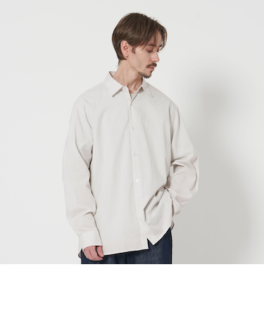 シャドー ストライプ レギュラー フォルム シャツ