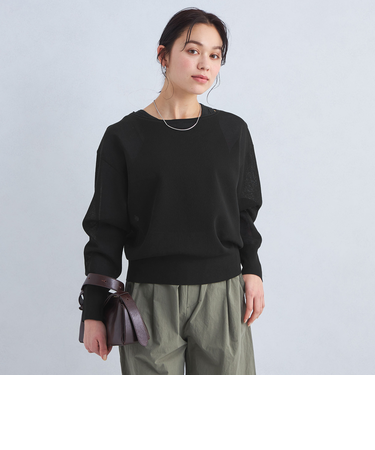 パフ シアー ニット プルオーバー -ウォッシャブル-