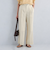 トリアセ シアー ワイド パンツ -マシンウォッシャブル・防シワ-