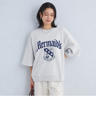 【別注】<RUSSELL ATHLETIC>ハーフスリーブ スウェット プルオーバー