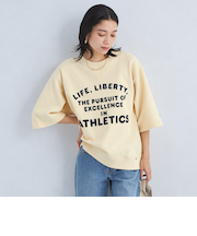 【別注】＜RUSSELL ATHLETIC＞ハーフスリーブ スウェット プルオーバー