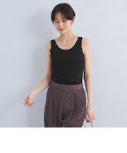 チュール トリミング タンクトップ