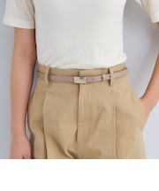 ＜FORBITO＞スクエアバックル ベルト