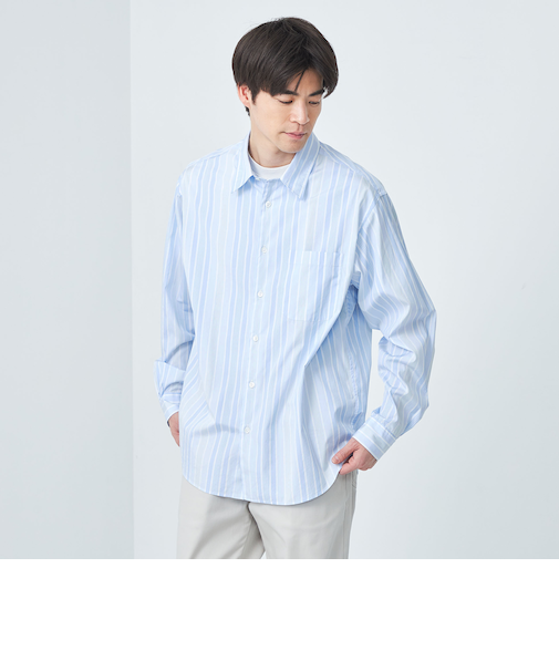 トーマスメイソン ジャストルーズ レギュラーカラー シャツ