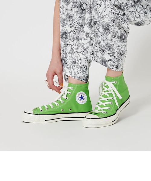 CONVERSE＞ALL STAR HI MADE IN JAPAN ライム/スニーカー