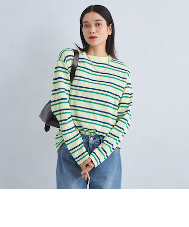 【別注】＜RYE TENDER＞ボーダー ニット Tシャツ