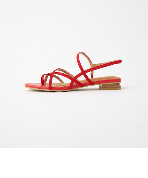 ナロウベルト トングサンダル(2.5cmヒール)