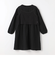 レースキャミ+ガーゼワンピースセット / キッズ  140cm-160cm