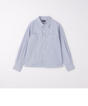 ストライプ コーチシャツ / キッズ 140cm-160cm