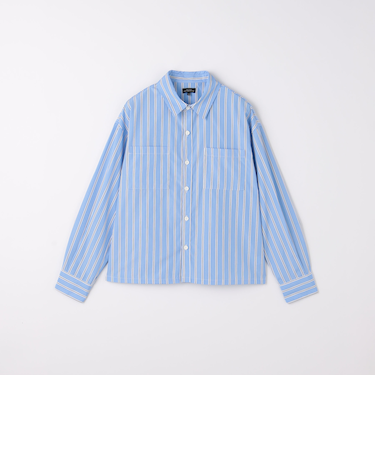 ストライプ コーチシャツ / キッズ 140cm-160cm