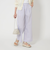 ストライプ イージー パンツ ライトブルー