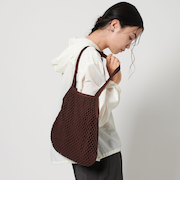 ＜The Bagmati＞コットン フィッシュネット トートバッグ
