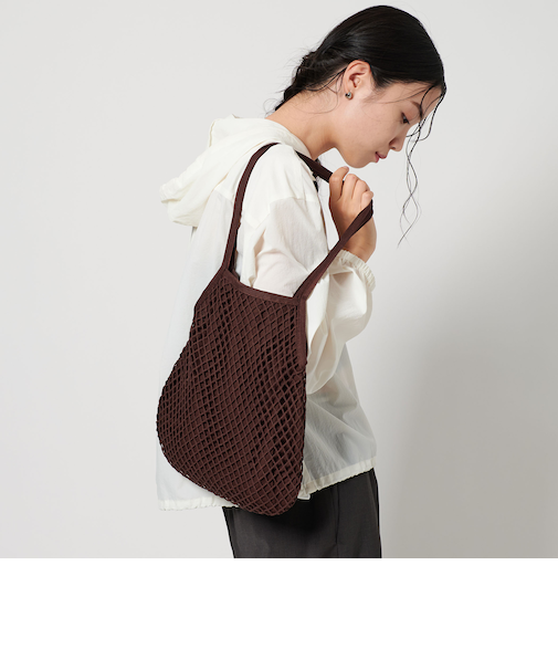 <The Bagmati>コットン フィッシュネット トートバッグ