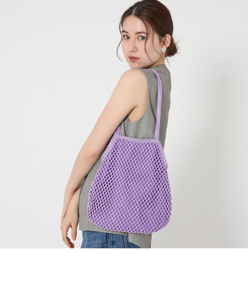 <The Bagmati>コットン フィッシュネット トートバッグ