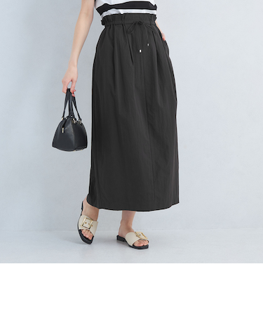 ウエスト ギャザー バブル スカート