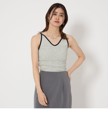 ＜Robert P. Miller＞リブ カップ付き キャミソール タンクトップ