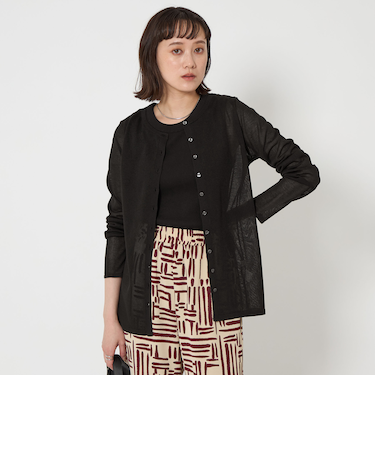 スキニー カーディガン -ウォッシャブル-