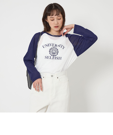 ベースボール ロング Tシャツ