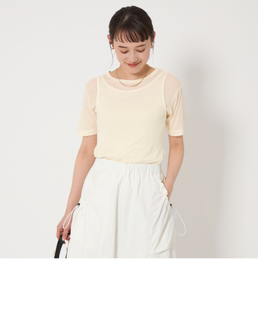 【別注】＜FRUIT OF THE LOOM＞レイヤード Tシャツ