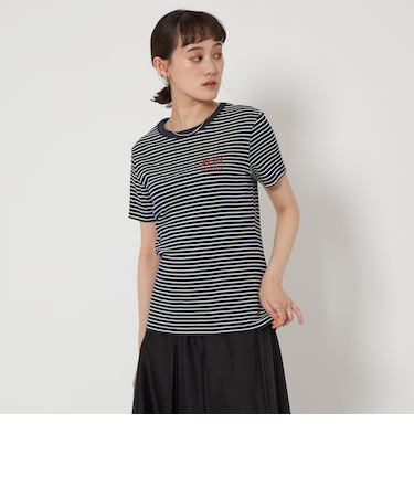 【別注】＜PETIT BATEAU＞プリント ショートスリーブ Tシャツ