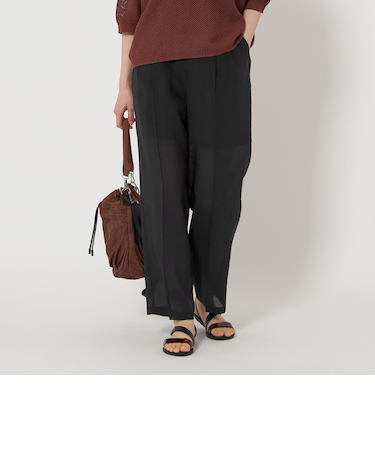 シアー フォルム パンツ