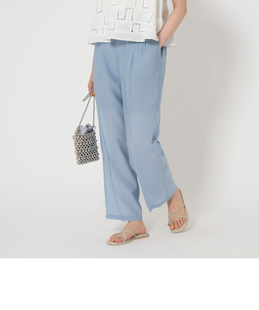 シアー フォルム パンツ