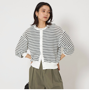 シアー サーマル カーディガン