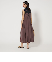 レーヨン クレープ キャミソール ワンピース