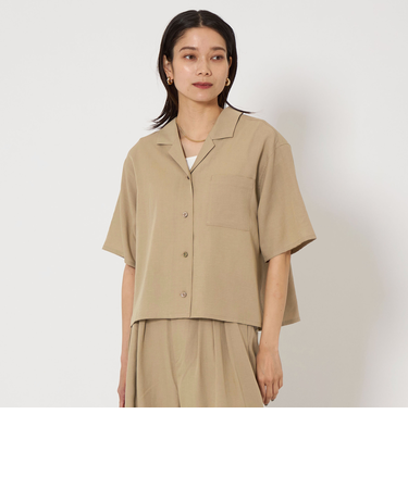 クロップド シャツ -撥水-