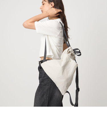 【別注】＜La Hutte＞ナップサック＆ハンドバッグ