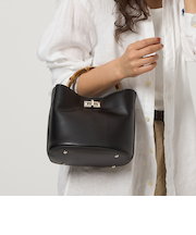 2WAY バンブー ワンハンドル バッグ