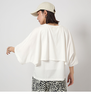 ＜at ease＞クロップドTシャツ タンクトップ セット トップス