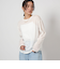 ＜at ease＞シアー ロングスリーブ Tシャツ