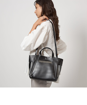 2WAY パンチング トートバッグ