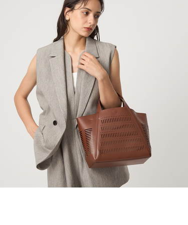 2WAY パンチング トートバッグ