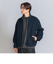 ウールパイル ジップ ジャケット